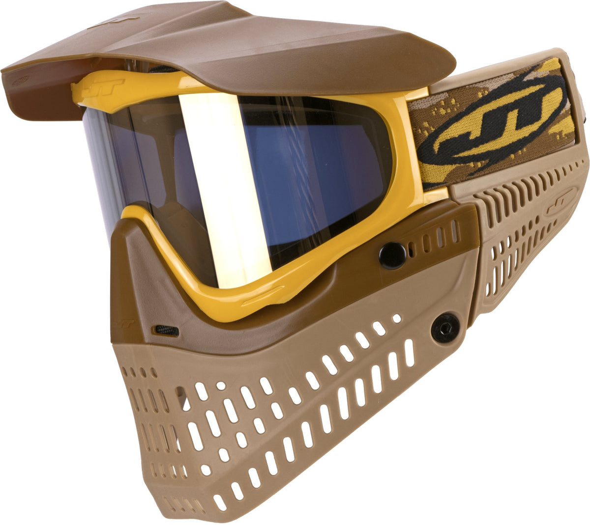 JT Spectra Proflex SE mask, olive/brown w/thermal lens - Airsoft Extreme