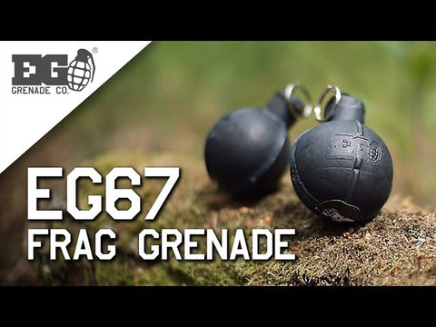 Enola Gaye EG67 Airsoft Frag Grenade - New Breed Paintball and Airsoft - Enola Gaye EG67 Airsoft Frag Grenade - Enola Gaye