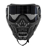 HK Army HSTL Skull Goggle - "Punisher" Black with Smoke Lens - New Breed Paintball and Airsoft - HK Army HSTL Skull Goggle - "Punisher" Black with Smoke Lens - HK Army