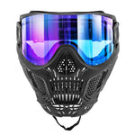 HK Army HSTL Skull Goggle - "Reaper" Black with Ice Lens - New Breed Paintball and Airsoft - HK Army HSTL Skull Goggle - "Reaper" Black with Ice Lens - HK Army