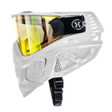 HK Army HSTL Skull Goggle - "Saint" White with Gold Lens - New Breed Paintball and Airsoft - HK Army HSTL Skull Goggle - "Saint" White with Gold Lens - HK Army