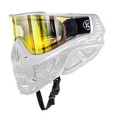 HK Army HSTL Skull Goggle - "Saint" White with Gold Lens - New Breed Paintball and Airsoft - HK Army HSTL Skull Goggle - "Saint" White with Gold Lens - HK Army