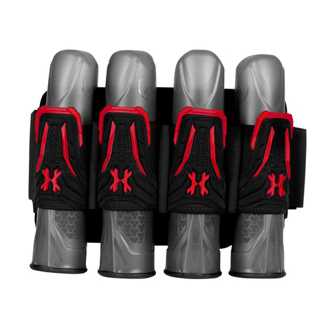 HK Army Zero G Lite Paintball pod pack 4+3 - Black / Red - New Breed Paintball and Airsoft - HK Army Zero G Lite Paintball pod pack 4+3 - Black / Red - HK Army