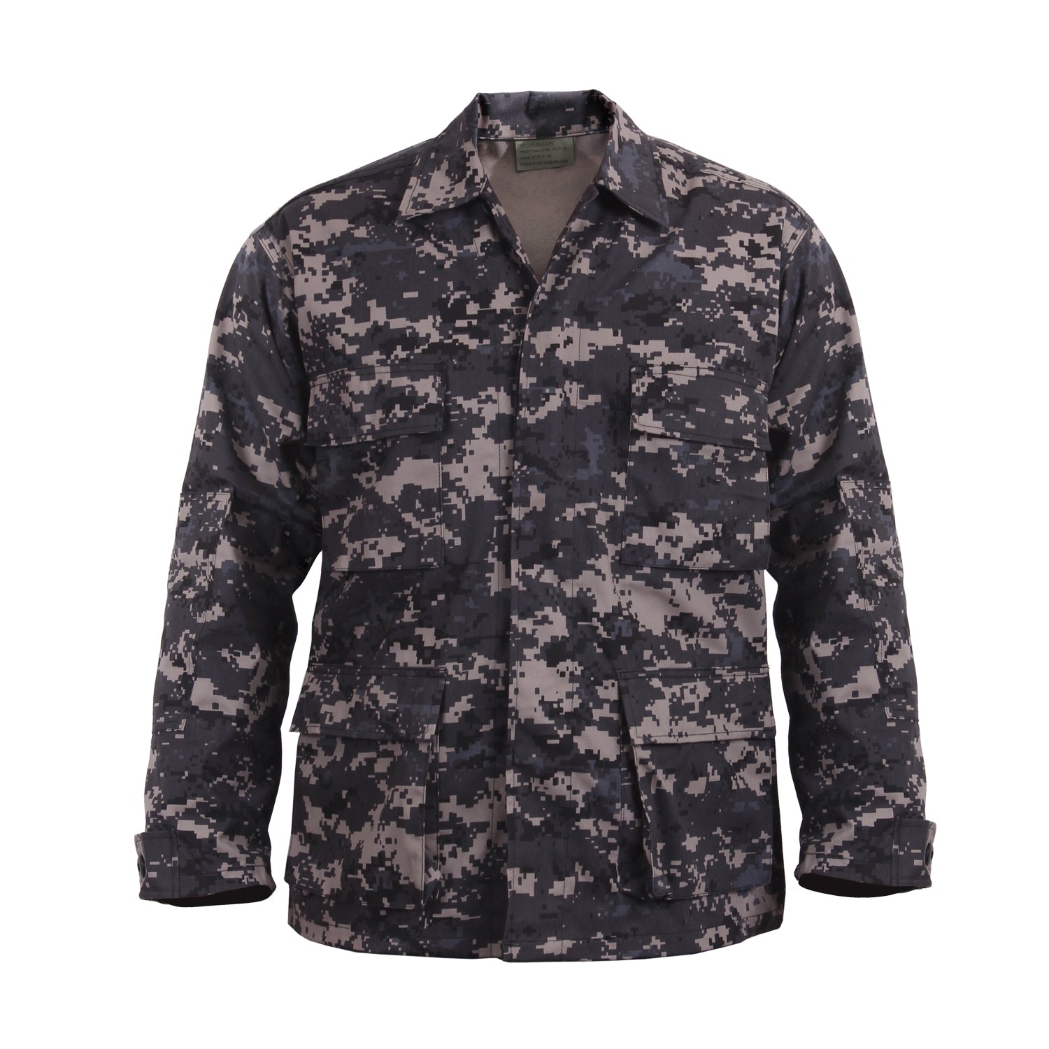 Rothco BDU Shirt - Digital Camo Subdued Urban - New Breed Paintball &  Airsoft